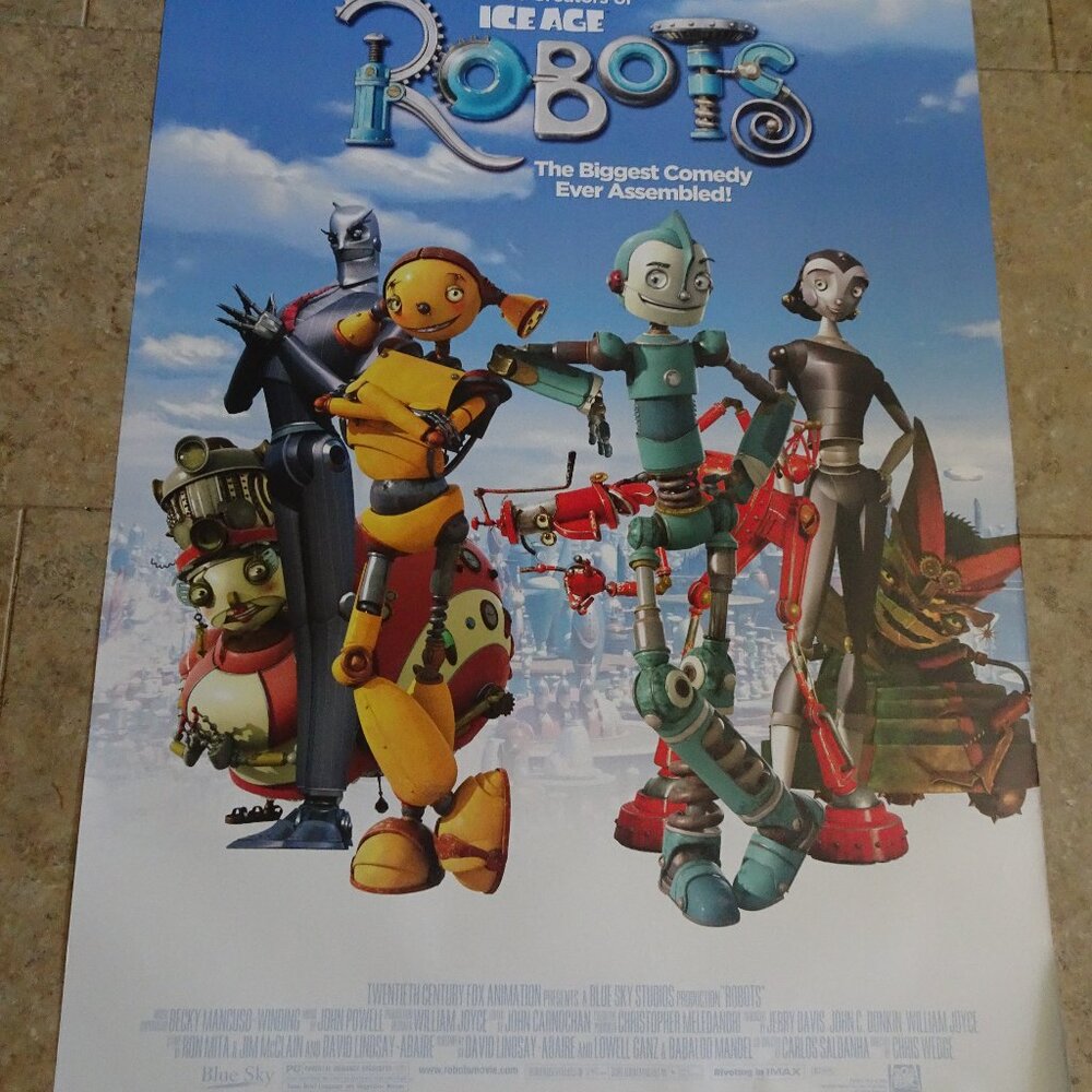 ROBOTS - MOVIE POSTER - VERSION D